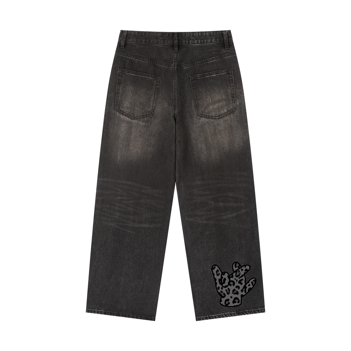“KODA” Baggy Washed Denim