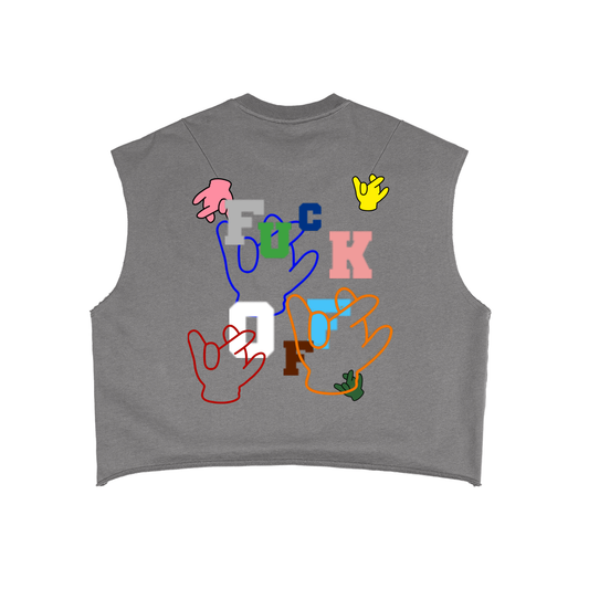 “Alfebet” Sleeveless Tee