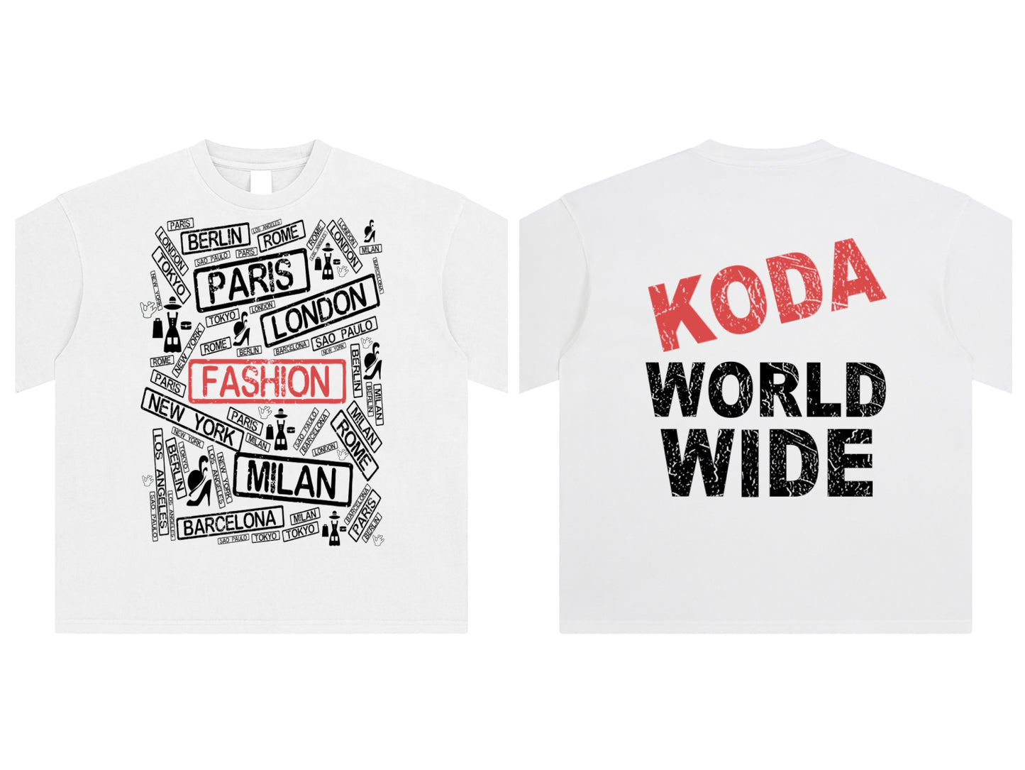 "Fashion" Enzyme Wash Tee