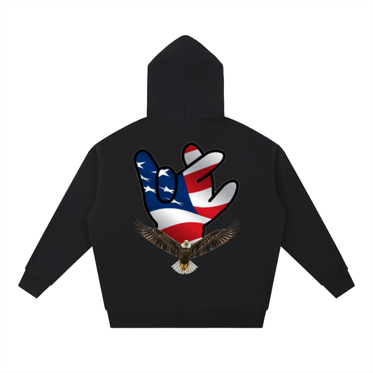 “We Really Love Vets” Heavyweight Hoodie