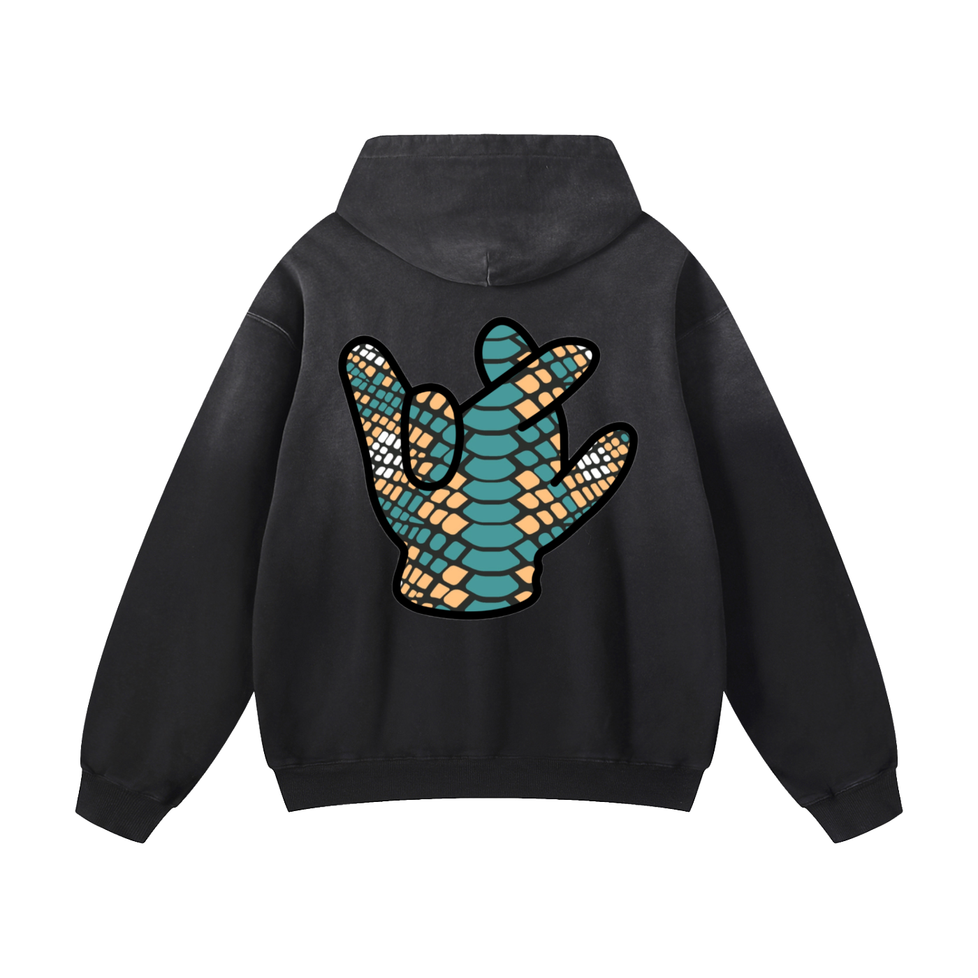 "Cold-Blooded" Oversized Hoodie