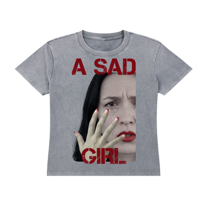 “SAD GIRLIE” Vintage Tee