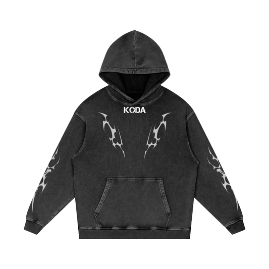 “Metallica” Acid Washed Hoodie
