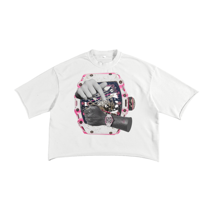 "TIME?" Raw Boxy Tee