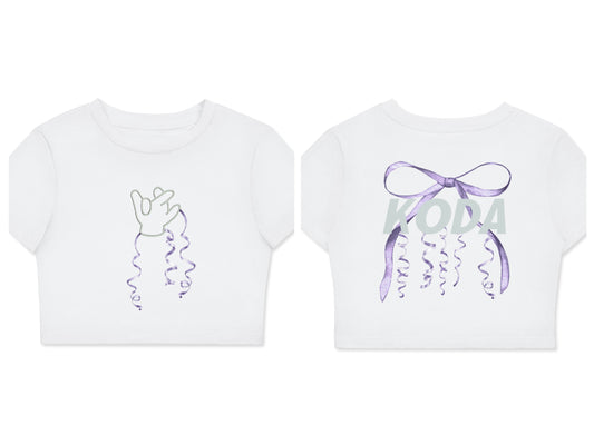 "Softly Tied" Body Con Tee