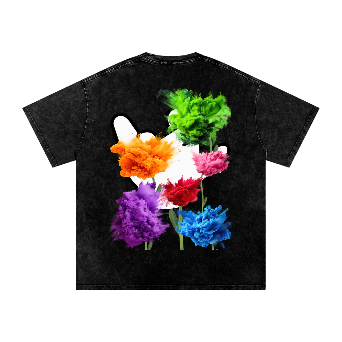 “She Reminds Me” Acid Washed Tee