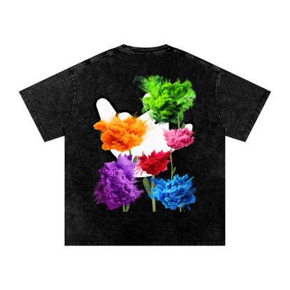 “She Reminds Me” Acid Washed Tee