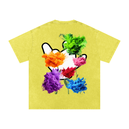 “She Reminds Me” Acid Washed Tee