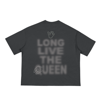 "Queen" Cropped Tee