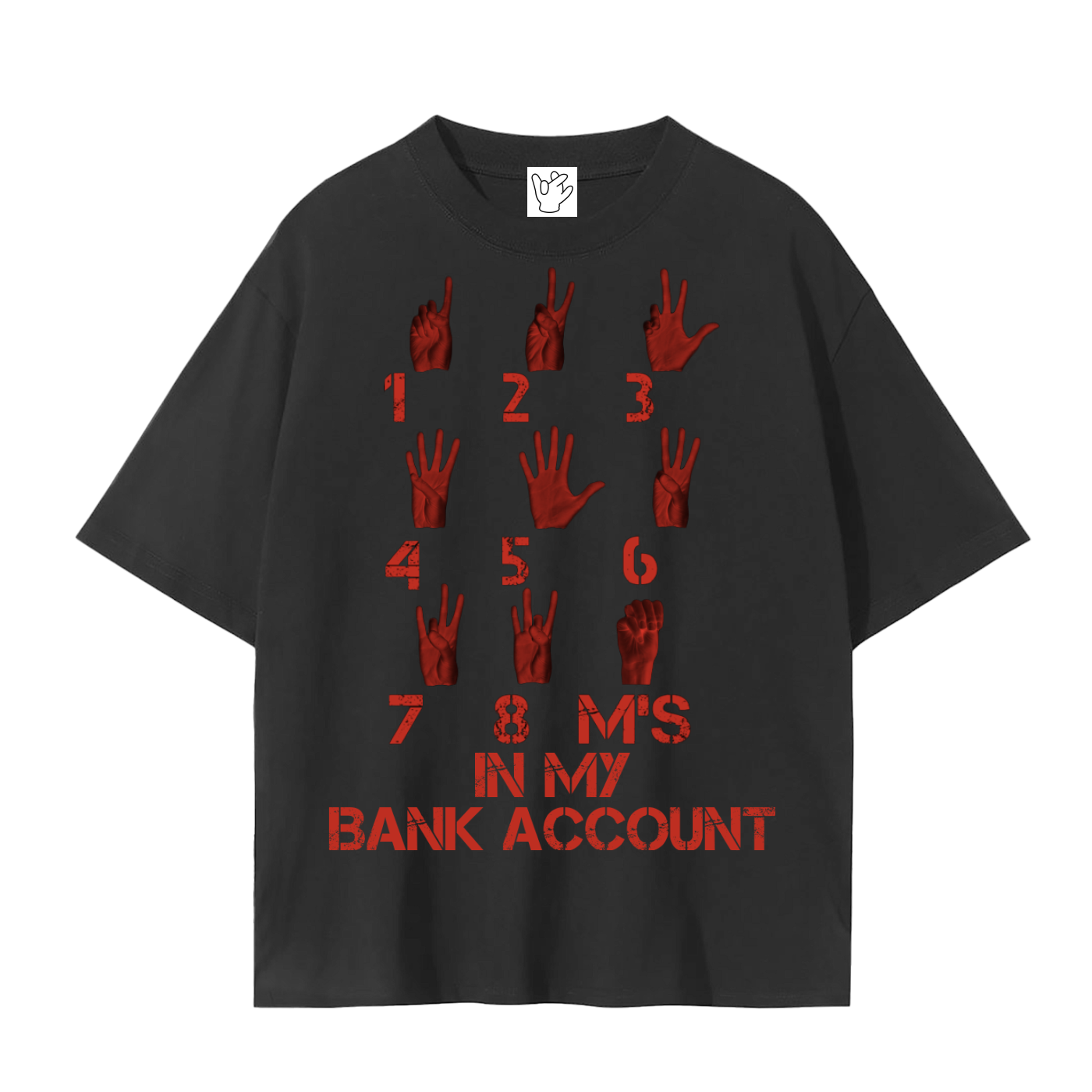 “Countin Up” Simple Tee