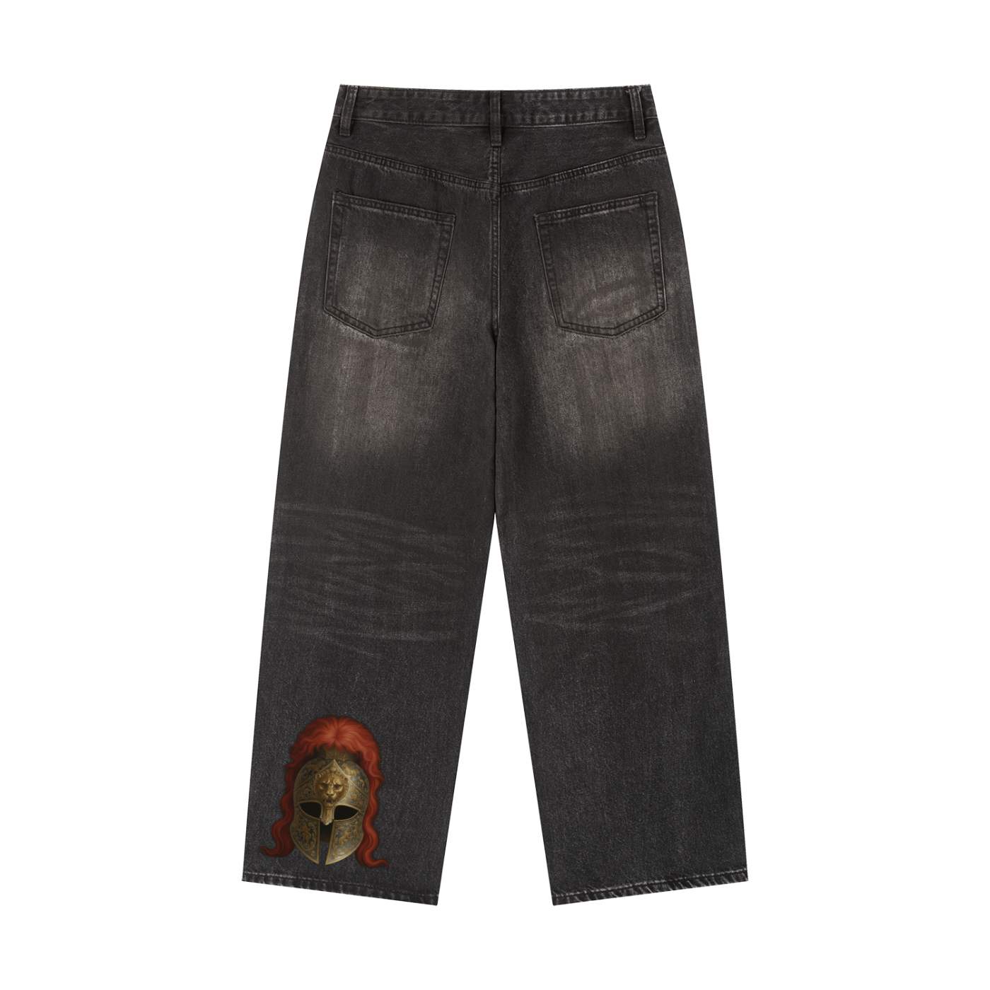 “WAR” Baggy Denim