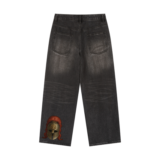 “WAR” Baggy Denim