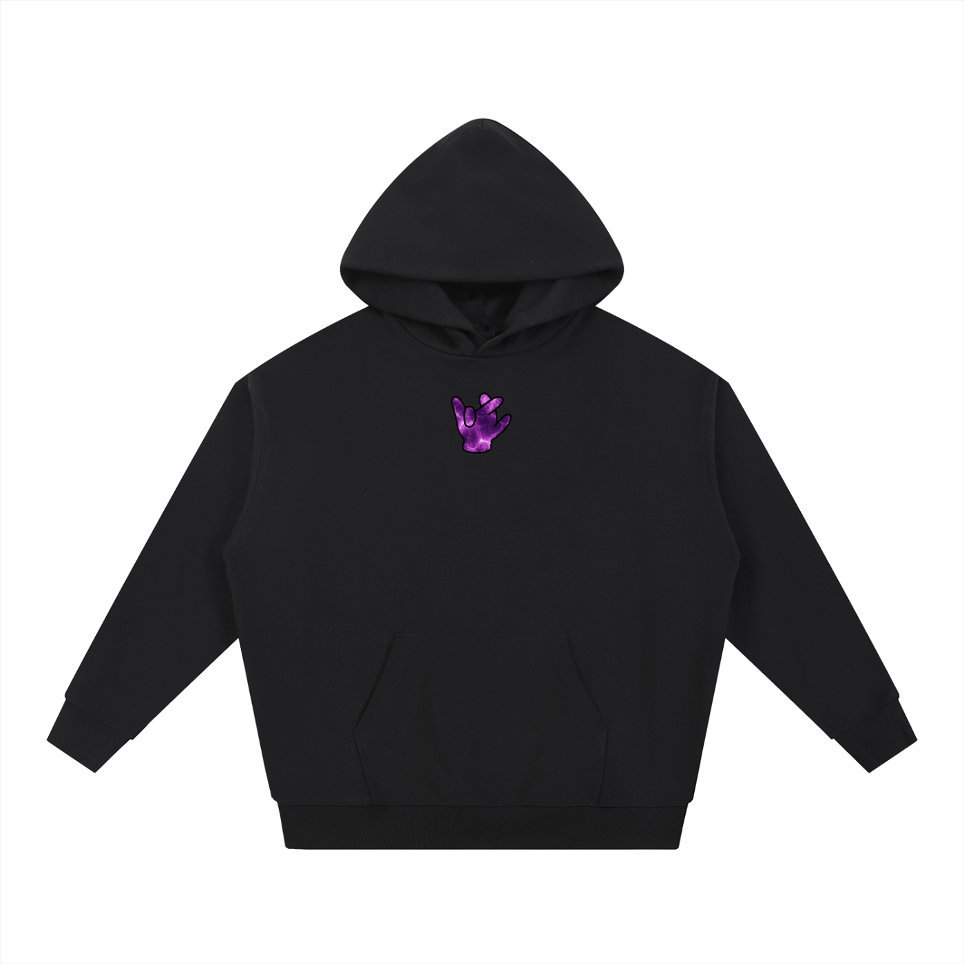 "Purple Volt" Heavyweight Hoodie