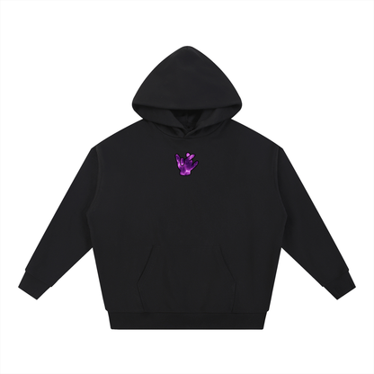 "Purple Volt" Heavyweight Hoodie