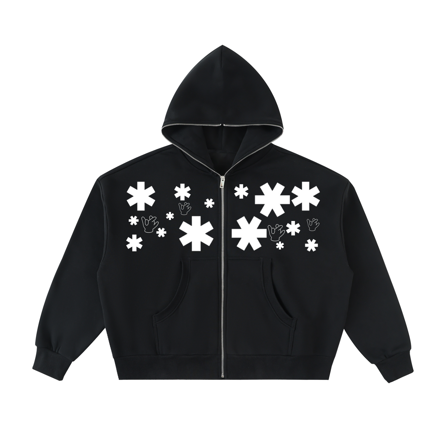 "Digital Star" Full-Zip