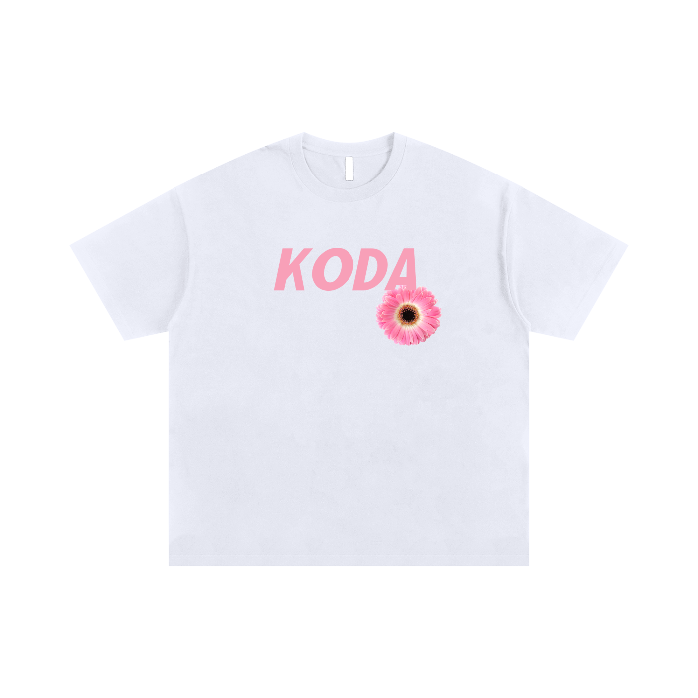 "Flowers" Oversized Tee