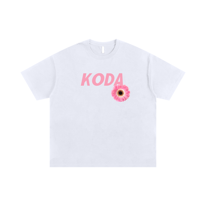 "Flowers" Oversized Tee