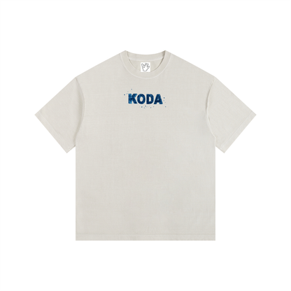 "F*CK ITS COLD" Oversized Washed Tee