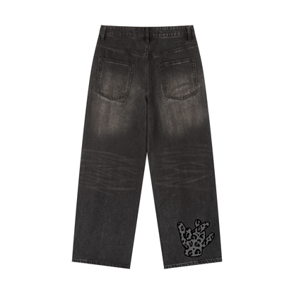 “KODA” Baggy Washed Denim