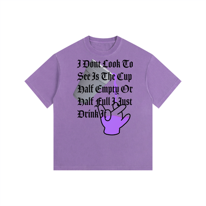 "Pour Me Up" Oversized Tee