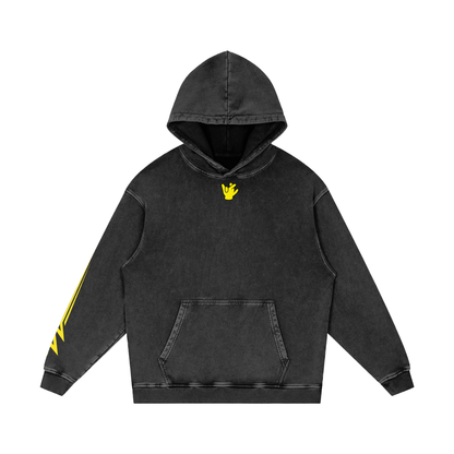 "Speed Of Love" Acid Washed Hoodie