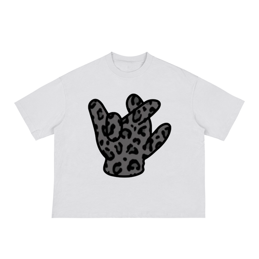 “Cheetah” Cropped Tee