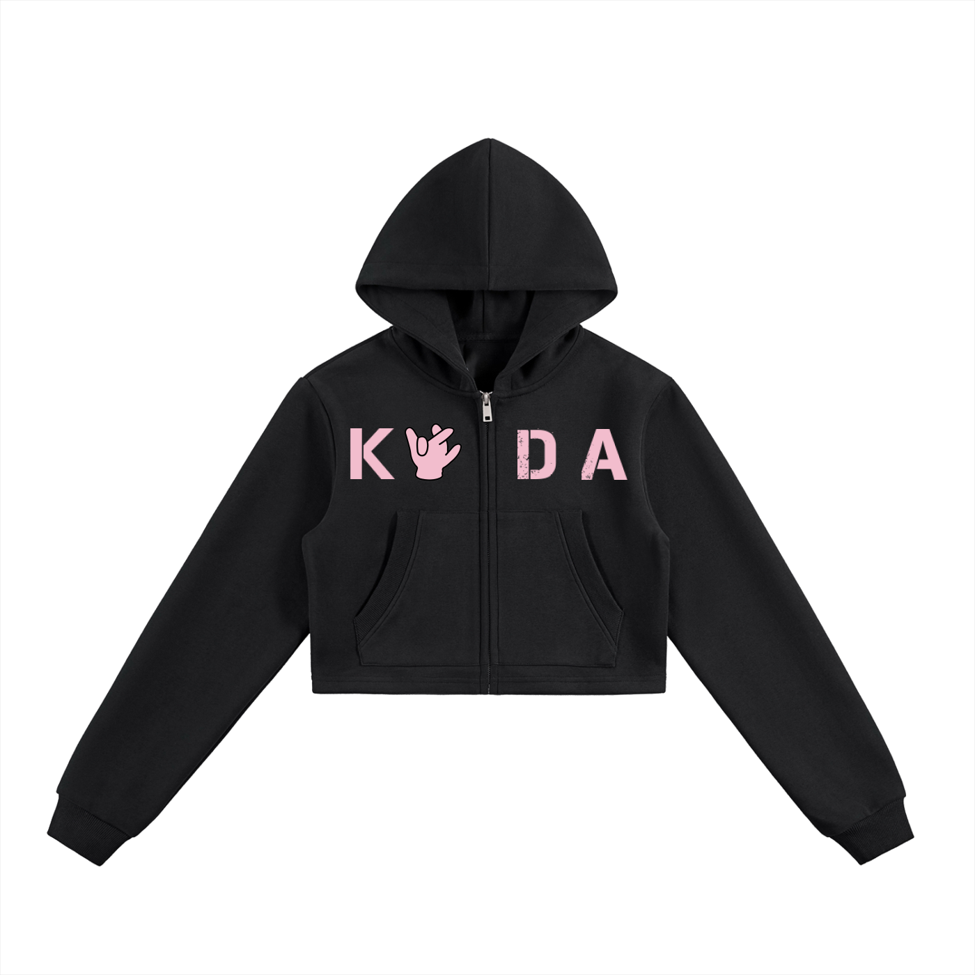 KODA Cropped Zip-Up