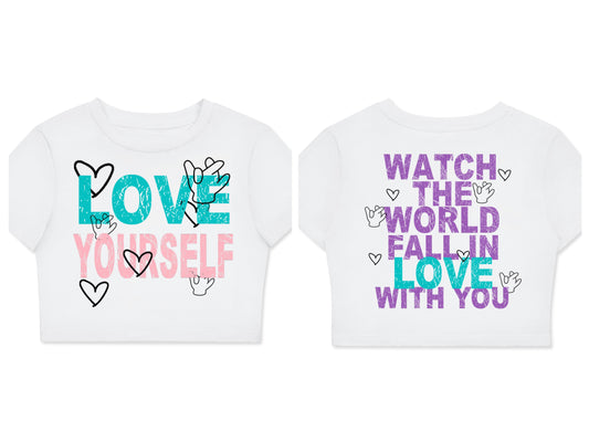 "Love Yourself" Body Con Tee