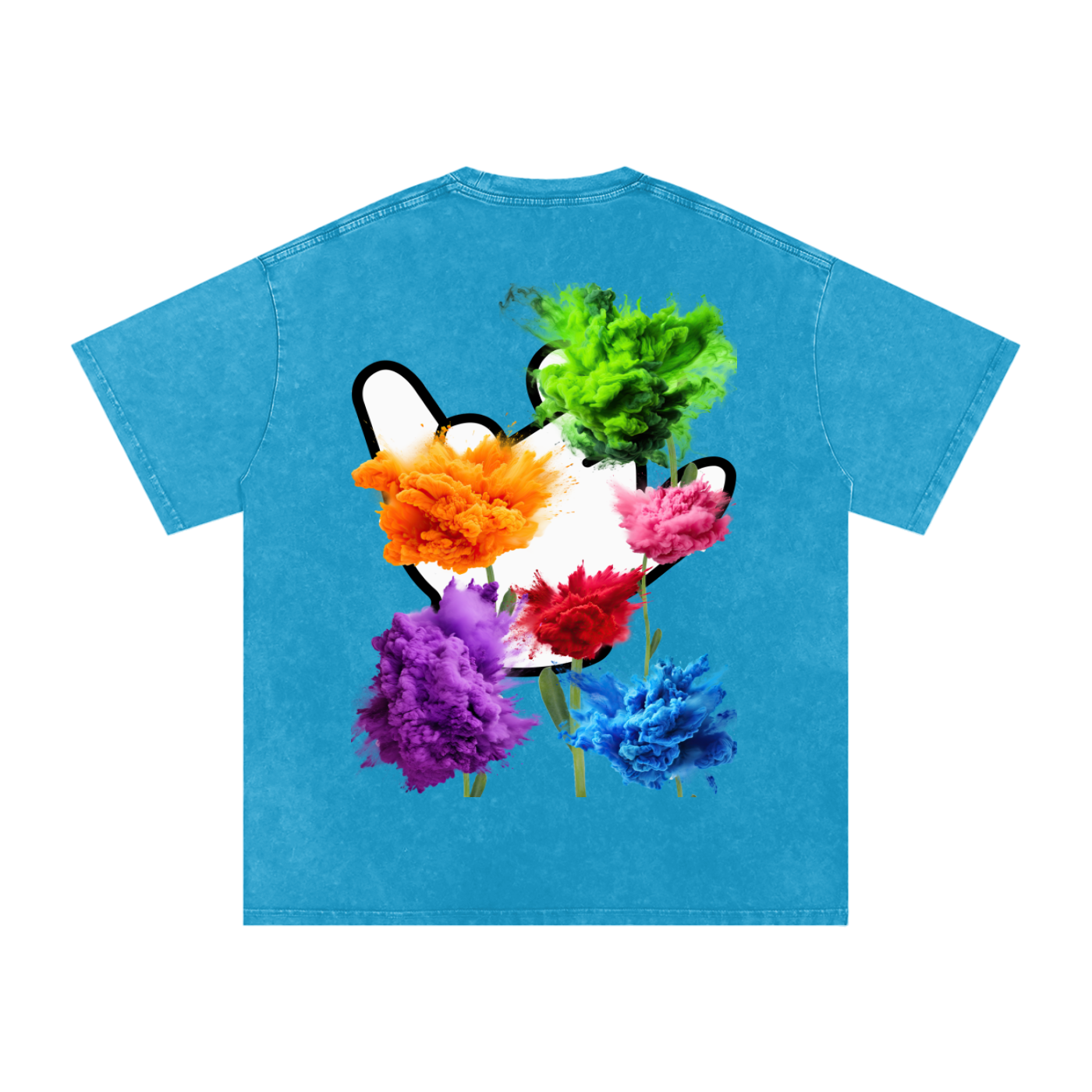 “She Reminds Me” Acid Washed Tee