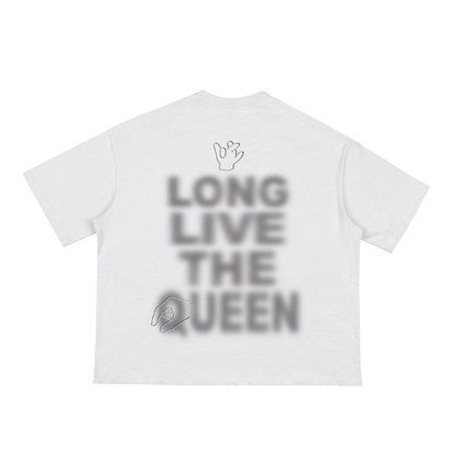 "Queen" Cropped Tee