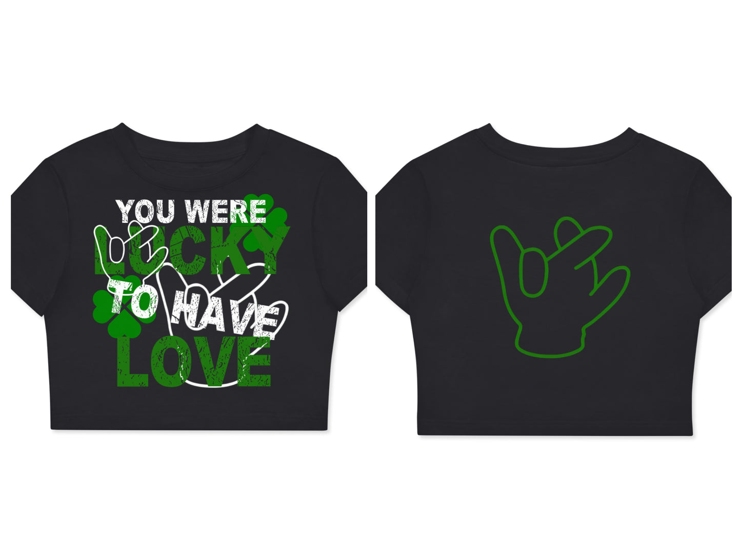 "Lucky Love" Body Con Tee