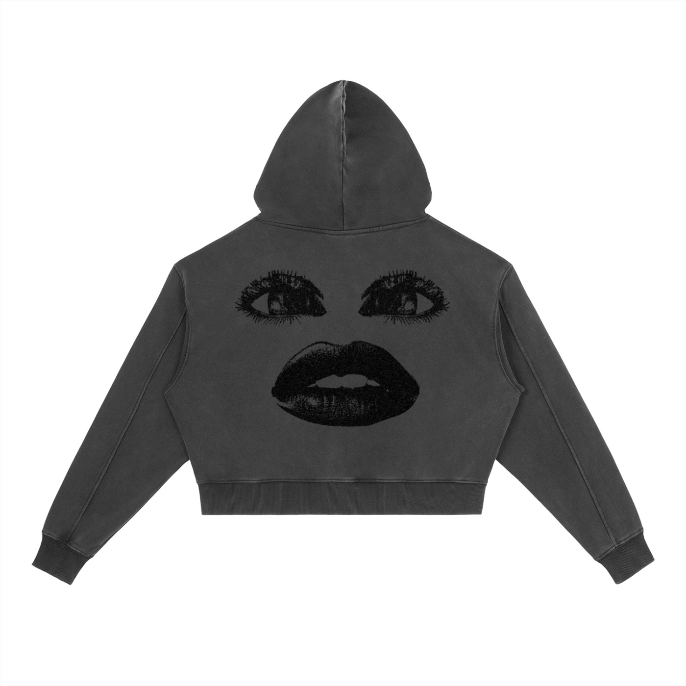 “Pretty Face” Washed Hoodie