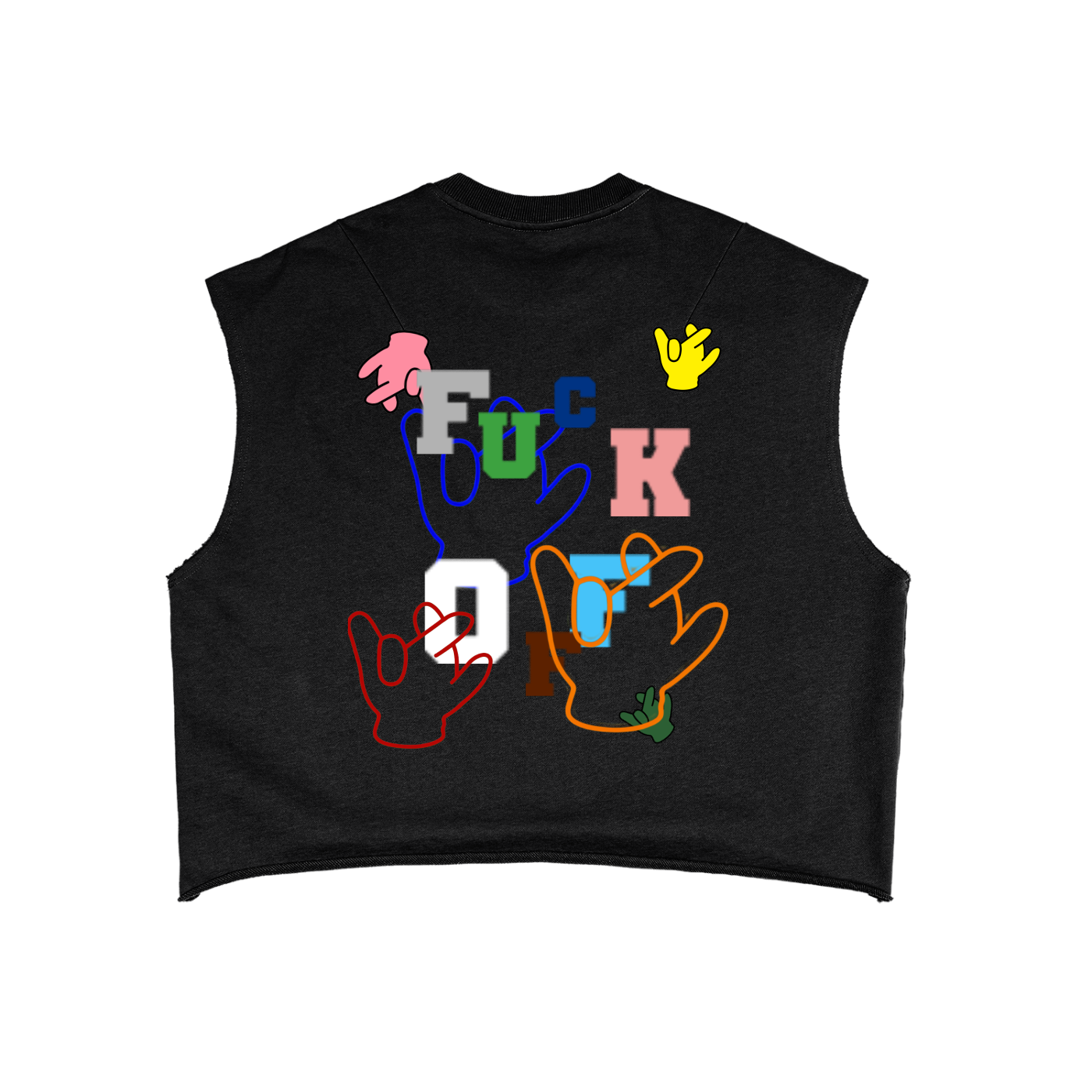“Alfebet” Sleeveless Tee