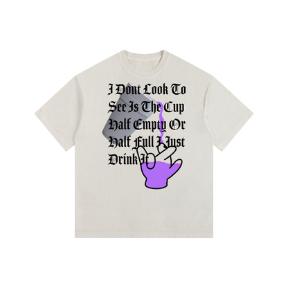 "Pour Me Up" Oversized Tee