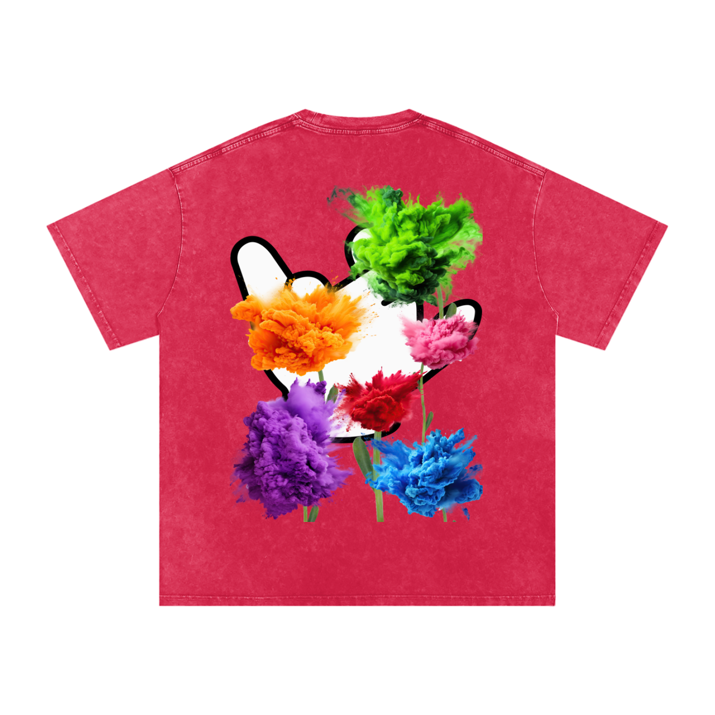 “She Reminds Me” Acid Washed Tee