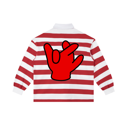 “KODA” Striped Polo Tee