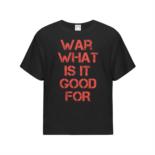 "WAR" Oversized Tee